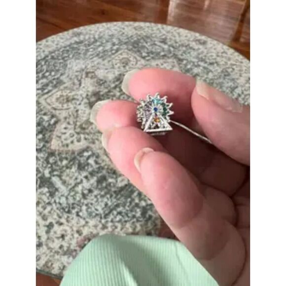 New - Jeweled Ferris Wheel Charm - Picture 6 of 8